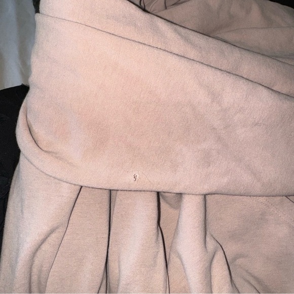 Lunya Dreamy Alpaca Wool Blend Fleece Oversized Hoodie Meditative Pink Lounge M - Picture 14 of 14